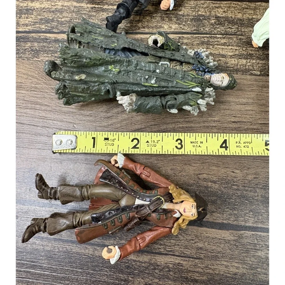 Pirates of the Caribbean Dead Mans Chest Figures Bill Turner Swann Will Jack